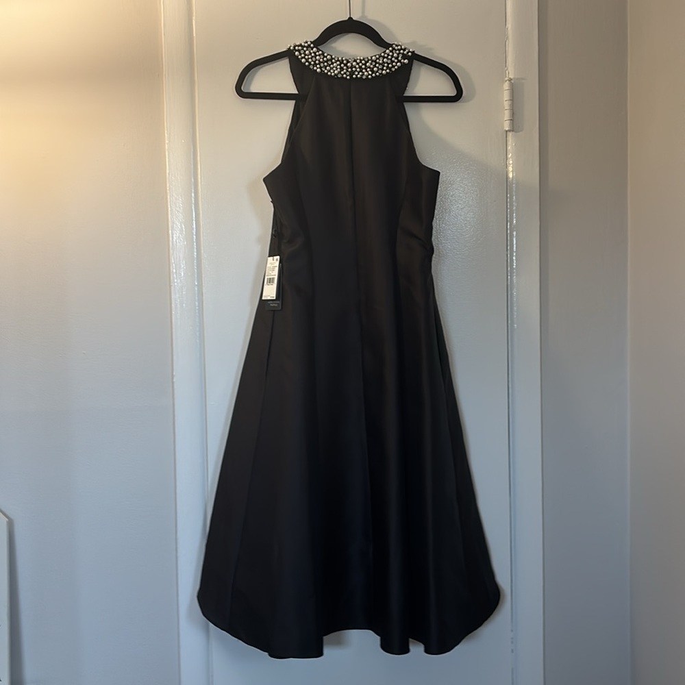 Adrianna Papell Black Backless Dress - Picture 6 of 9